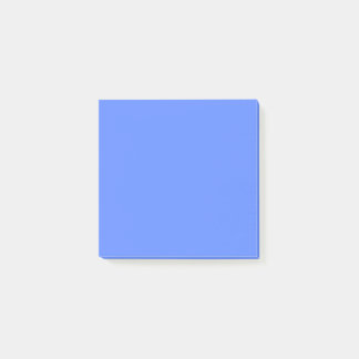 Cornflower Blue Solid Plain  Post-it Notes