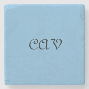 Cornflower Blue  Stone Coaster