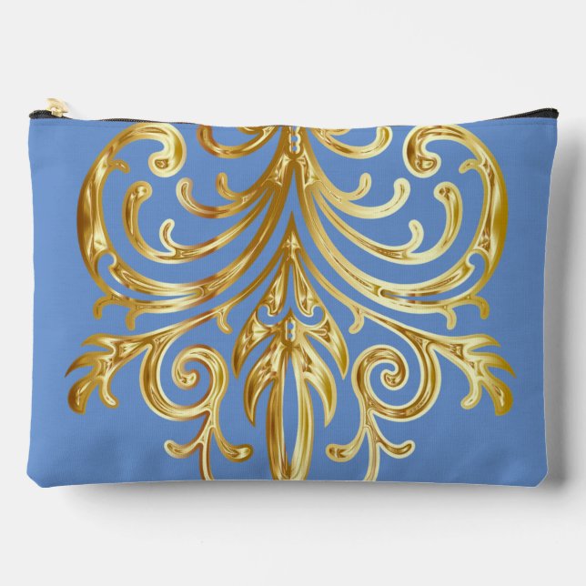 CornFlower, Christmas Gifts Authority® Large Accessory Pouch (Front)