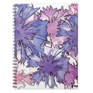Cornflower Collage Notebook