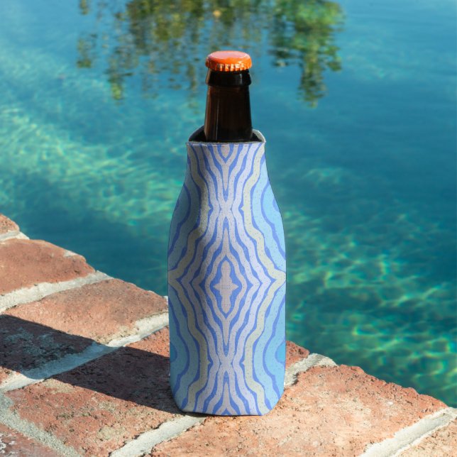 Cornflower Complimentary Colours Shabby Chic Desig Bottle Cooler (In Situ Pool)