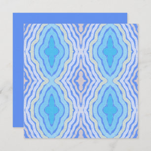 Cornflower Complimentary Colours Shabby Chic Desig Card