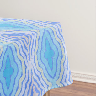 Cornflower Complimentary Colours Shabby Chic Desig Tablecloth