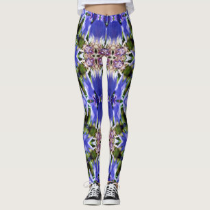 CORNFLOWER FLOWERS LEGGINGS