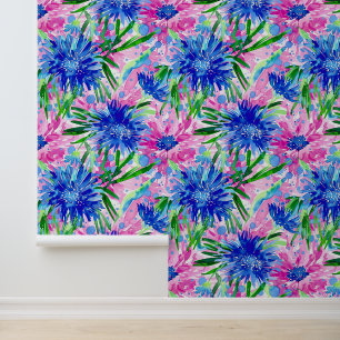 Cornflower Meadow Wallpaper