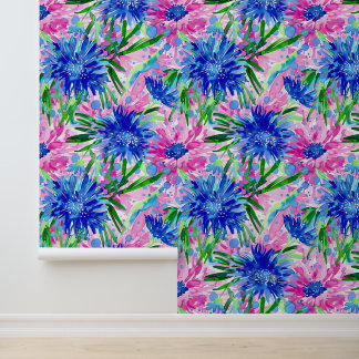 Cornflower Meadow Wallpaper