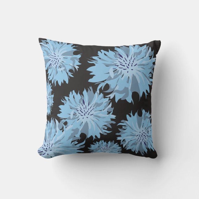 Cornflowers Cushion (Front)