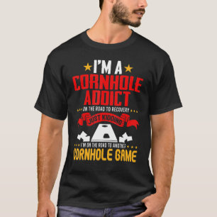 Cornhole Addic For Men Women Game Kids Bags T-Shirt
