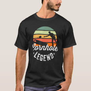 Cornhole Bean Bag Toss Cornhole Legend T-Shirt