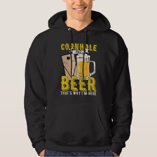 Cornhole Beer Game Alcohol Hoodie