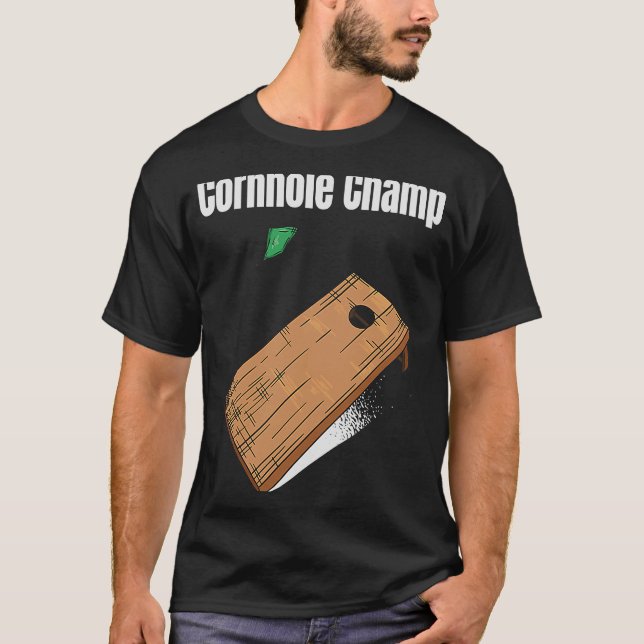 Cornhole Champ T-Shirt (Front)