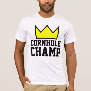 CORNHOLE CHAMP T-shirts