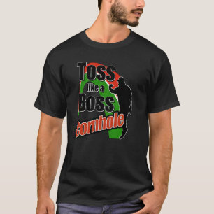Cornhole Champ Toss Like a Boss for the Cornstar T-Shirt