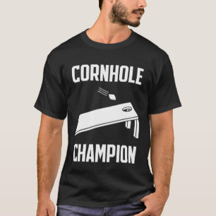 Cornhole Champion Tailgate Party Summer Barbecue B T-Shirt