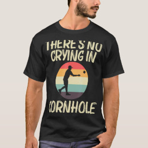 Cornhole Designs For Men Women Bean Bag Toss Playe T-Shirt