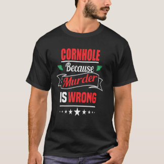Cornhole for men and woman T-Shirt