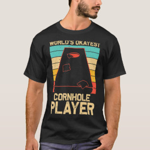 Cornhole  For Men Women Bean Bag Toss Game Players T-Shirt