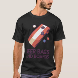 Cornhole Game with Cornhole Bags Corn Hole Board C T-Shirt