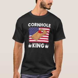 Cornhole KIng Cornhole Team Bean Bag Cornhole 4 T-Shirt