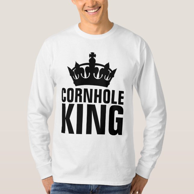 CORNHOLE KING T-Shirts (Front)