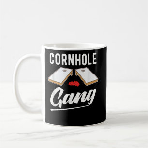 Cornhole Lawn Game Bean Bags Sack Cornhole Team Pl Coffee Mug