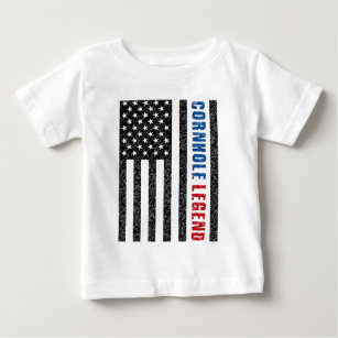 Cornhole Legend USA Baby T-Shirt
