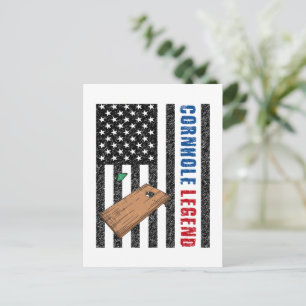 Cornhole Legend USA Postcard