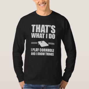 Cornhole Player Outfit Love Sack Toss T-Shirt