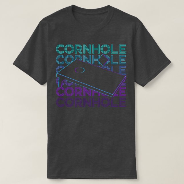Cornhole Retro Gift T-Shirt (Design Front)