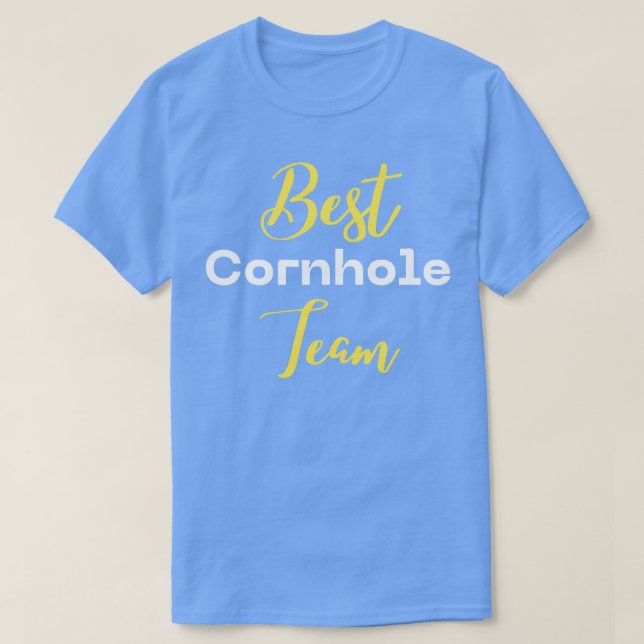 Cornhole Team T-Shirt (Design Front)