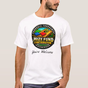 Cornhole Tournament Prize Fund Contributor T-Shirt