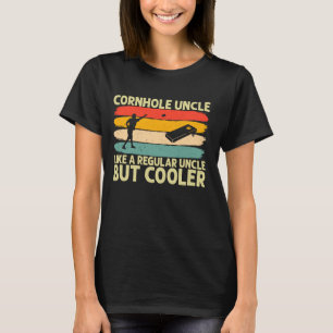 Cornhole Uncle Design Cornhole Player Uncle T-Shirt