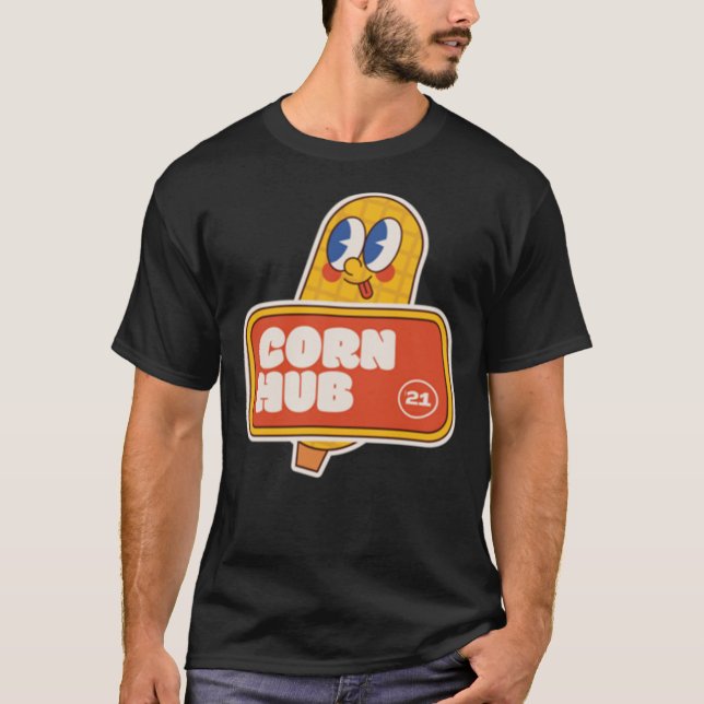 CornHub &x27;21 Essential T-Shirt (Front)