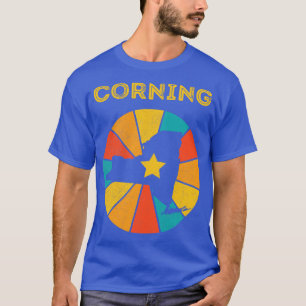 Corning New York Vintage Distressed Souvenir 1 T-Shirt