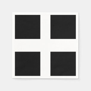 Cornish Flag Cocktail Napkins (Standard)