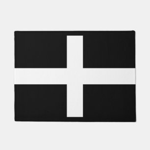 Cornish Flag (Cornwall) (County of England, UK) Doormat