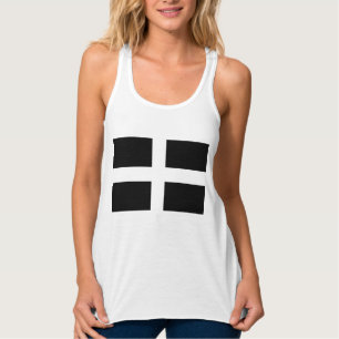 Cornish Flag (Cornwall) (County of England, UK) Singlet