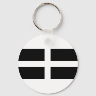 CORNISH FLAG KEY RING