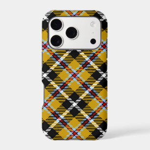 Cornish National Tartan Yellow and Black Plaid