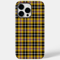 Cornish National Tartan Yellow Black Plaid