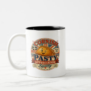 Cornish Pasty Appreciation Society Two-Tone Coffee Mug