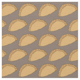 Cornish Pasty Pasties British Food Pattern Fabric