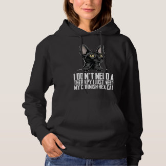 Cornish Rex cat Cornish Rex mom Cornish Rex kitt Hoodie