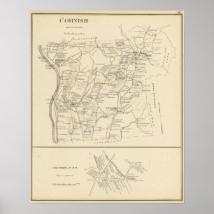 Cornish, Sullivan Co Poster