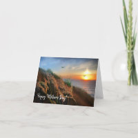 Cornish sunset Mother’s Day Card