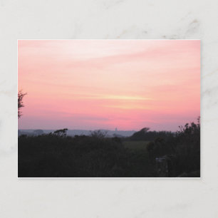 Cornish Sunset Postcard (5983)