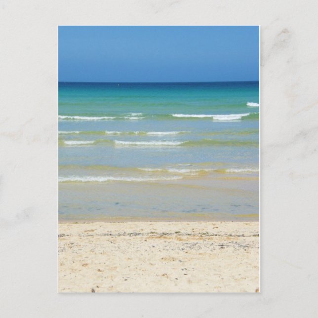 Cornish Waves Postcard (Front)