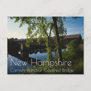Cornish-Windsor Covered Bridge Postcard