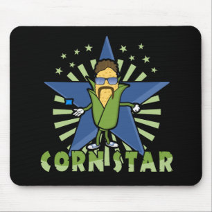 Cornstar Funny Cornhole Players Design Mouse Pad