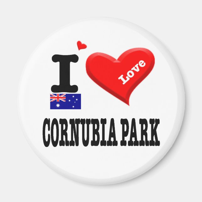 CORNUBIA PARK - I Love Magnet (Front)
